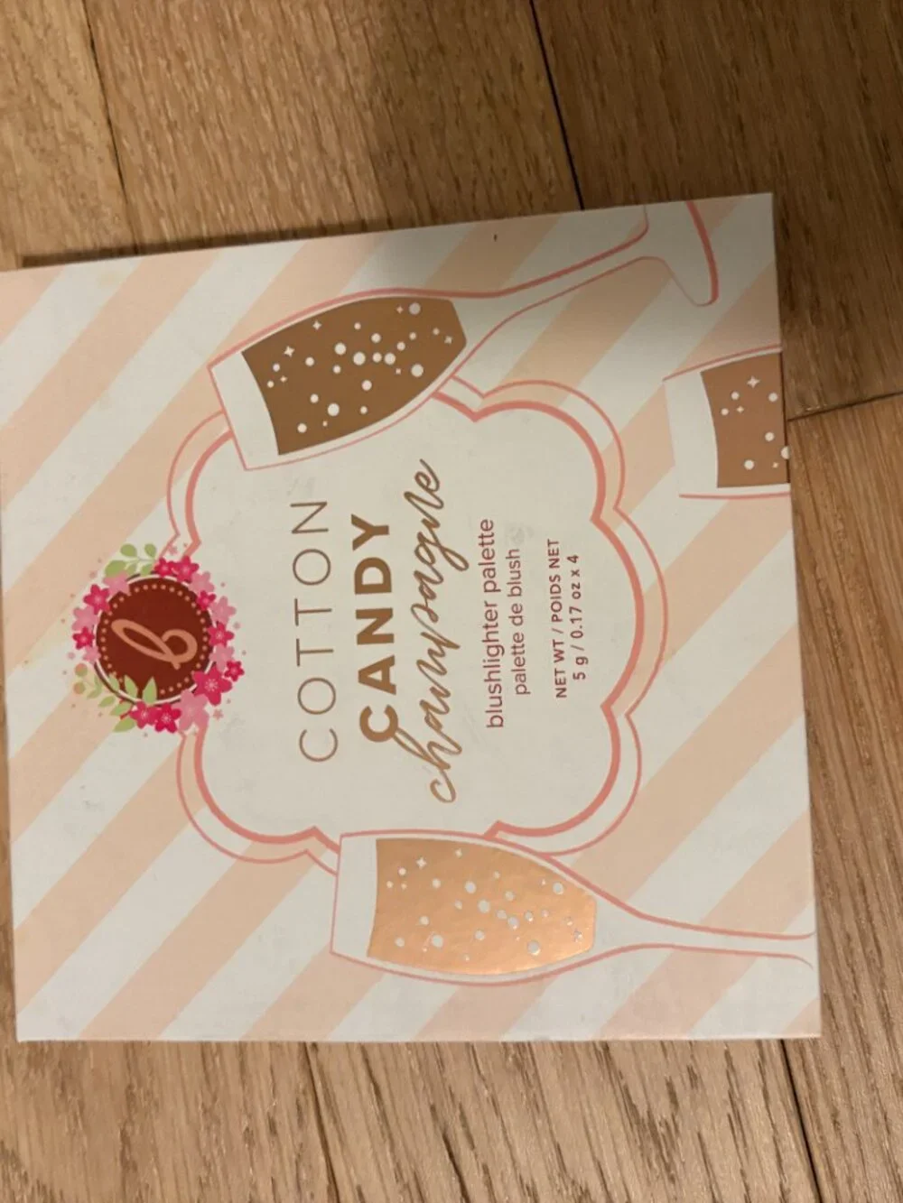 NWT Beauty Bakerie Cotton Candy Champagne Blush Palette